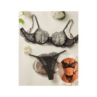 Set de Lencería negro para mujer M - ARLET