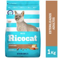 Alimento para Gato RICOCAT Adulto Esterilizado Bolsa 1Kg