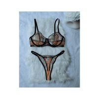 Set de Lencería beige para mujer S - NOEMI