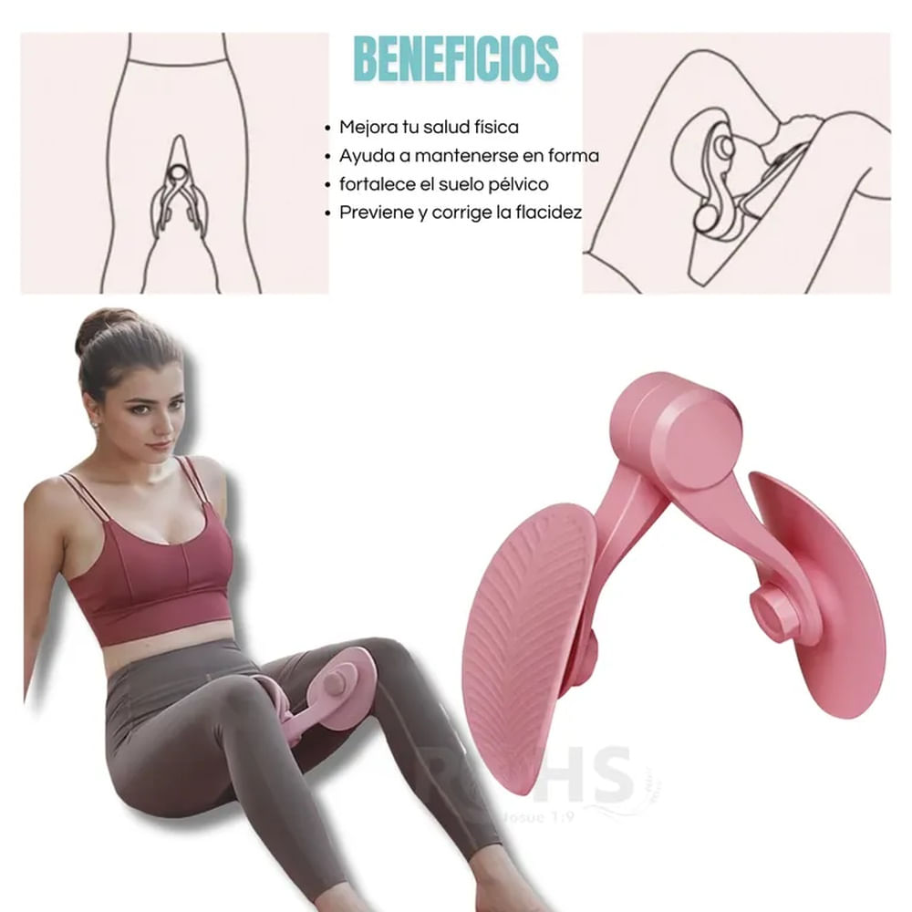 Equipo de Ejercicio para Entrenamiento Muscular y Suelo Pélvico Rosado