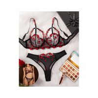 Set de Lencería negro para mujer S - KAMIL