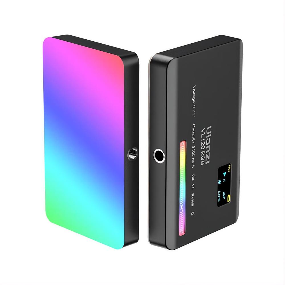Luz De Video Ulanzi Vl120 Rgb Led 2500-9000k Regulable Hsi