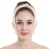 Mentonera Facial Color Beige Talla M