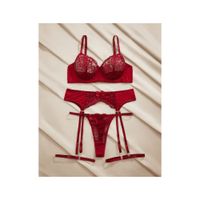 Set de Lencería rojo para mujer L - ADARA