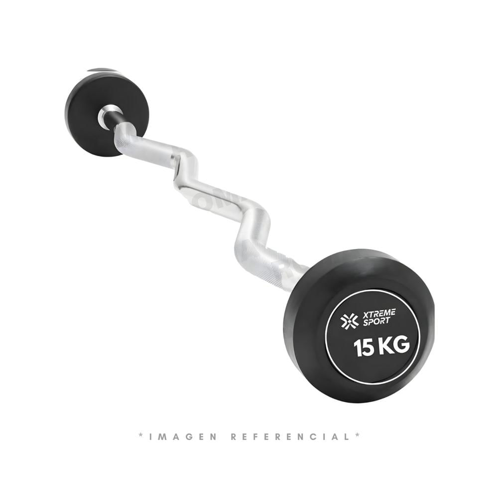 BARRA Z CON PESO FIJO DE 15 KG