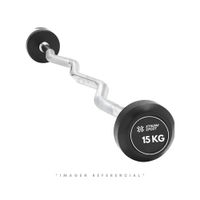 BARRA Z CON PESO FIJO DE 15 KG