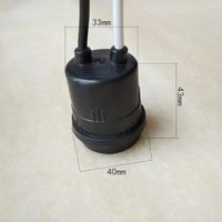 SOCKET DE CAUCHO ANDINO NEGRO E27 660W 250V - 660V CON CABLES