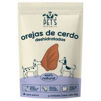Alimento para Perro PETS REPUBLIC Snack Orejas de Cerdo Doypack 80g