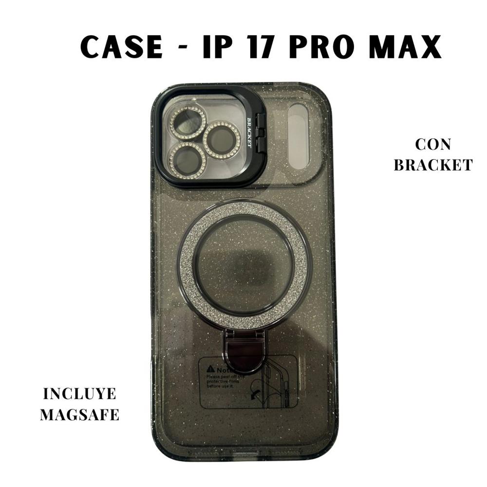 CASE MAGSAFE IPHONE 17 PRO MAX negro