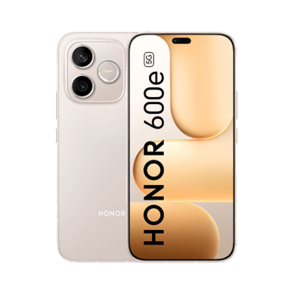 Celular Honor 600e 5G 8GB 512GB Oro desierto - Batería 6520 mAh y Cámara 108MP