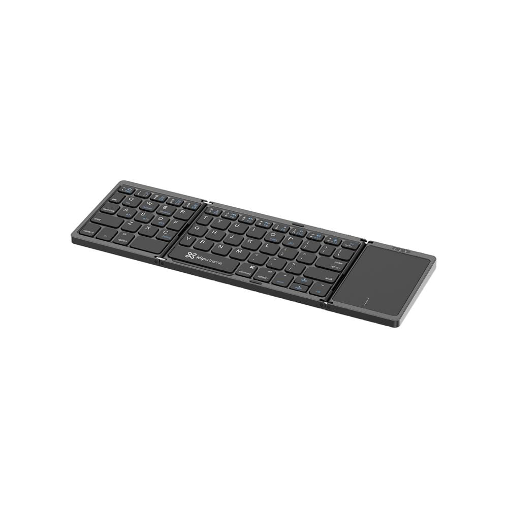 Klip Xtreme Teclado Plegable Bluetooth Con Touchpad FlexPlit Español - KCK-650S-BK