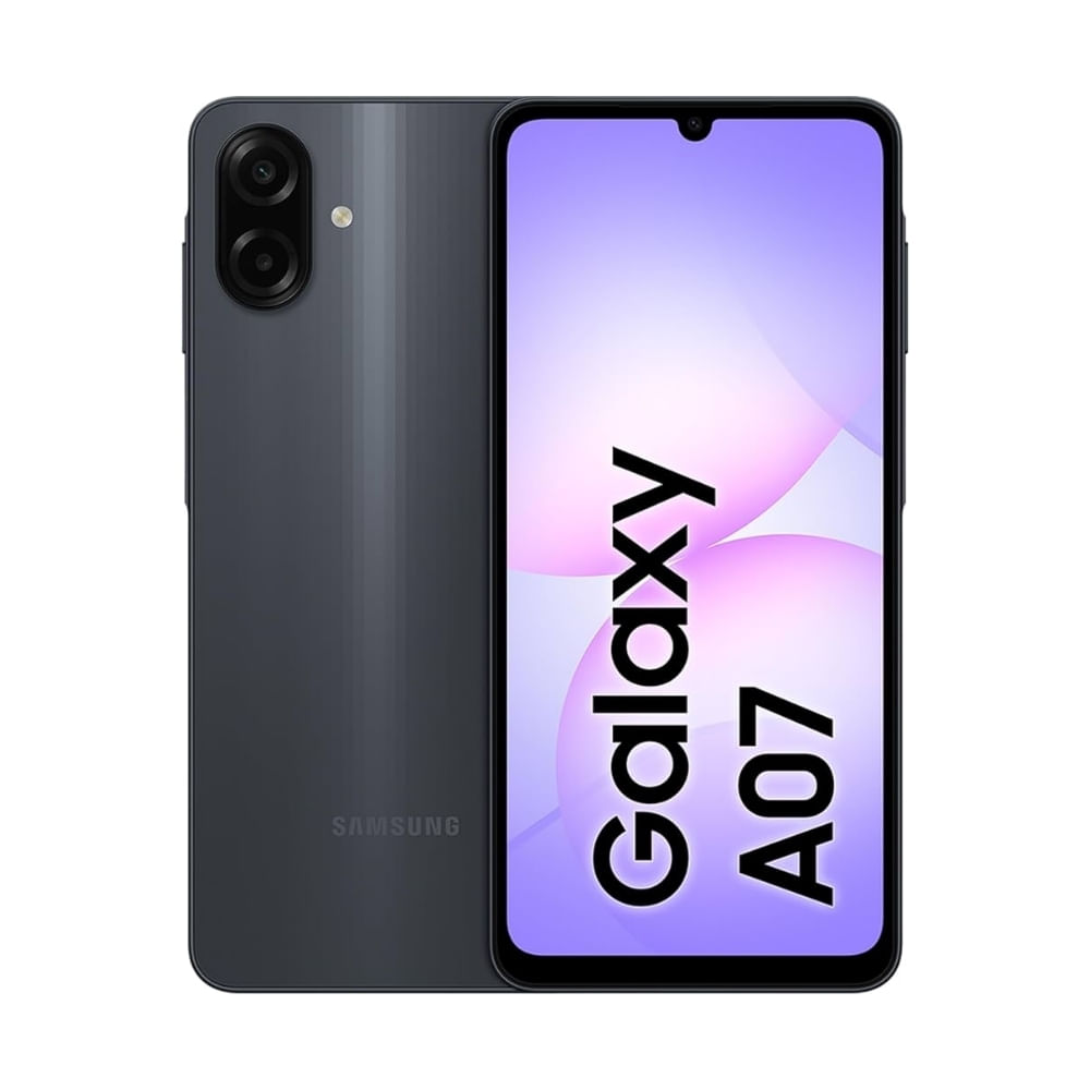 Celular Samsung Galaxy A07 128GB 4GB RAM Negro