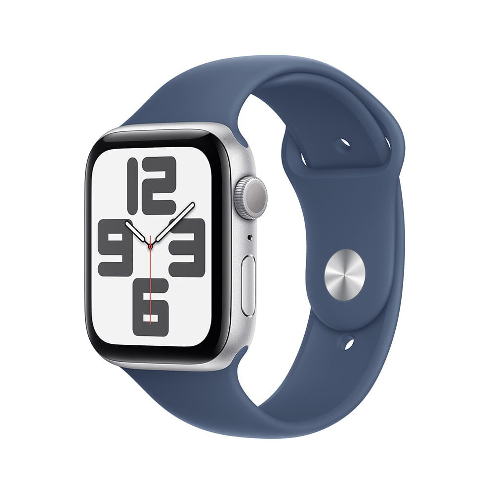Smartwatch Apple Watch SE 2 gen GPS, 44mm Aluminio con correa band ML Blue - Silver