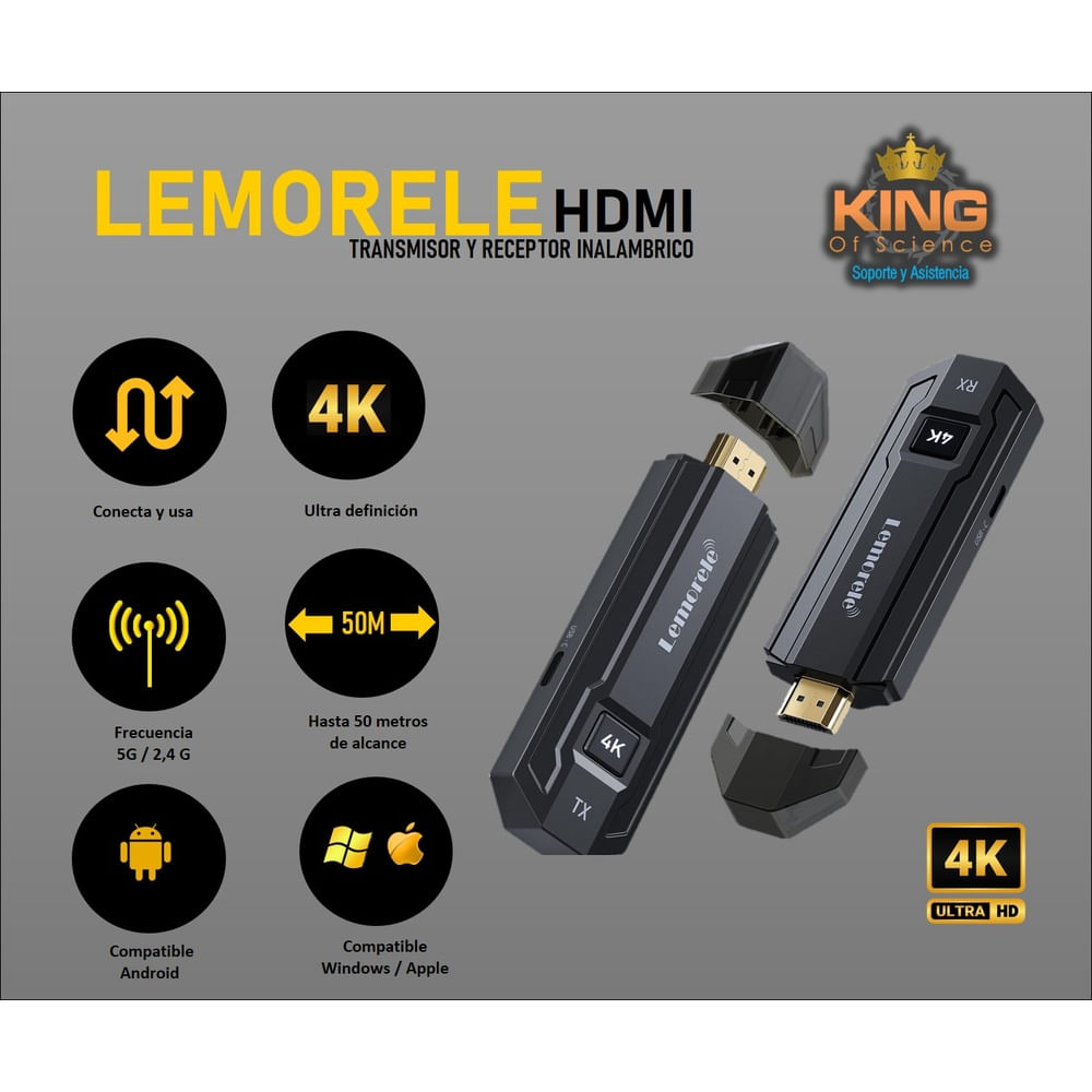 TRANSMISOR HDMI INALAMBRICO