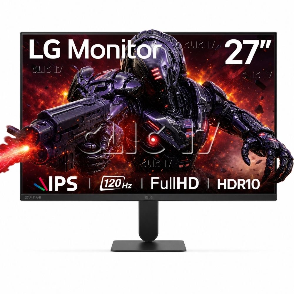 Monitor LG 27U411A-B 27"" Full HD IPS 120Hz 1ms HDR10 Sin Bordes