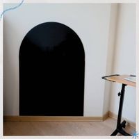Pizarra Adhesiva Infantil PZR Arco Negro Magnético 116x60cm