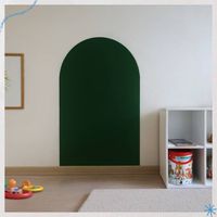 Pizarra Adhesiva Infantil PZR Arco Verde Magnético 116x60cm