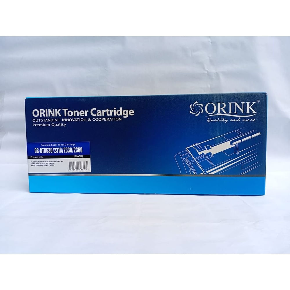 Tóner Compatible Orink BTN 630 para Brother - TN-630 TN-2310 TN-2330 TN-2360
