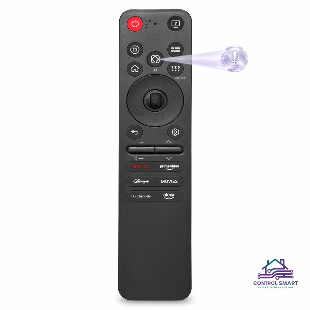 Control Remoto Compatible con Smart TV LG 2025 con Función Voz