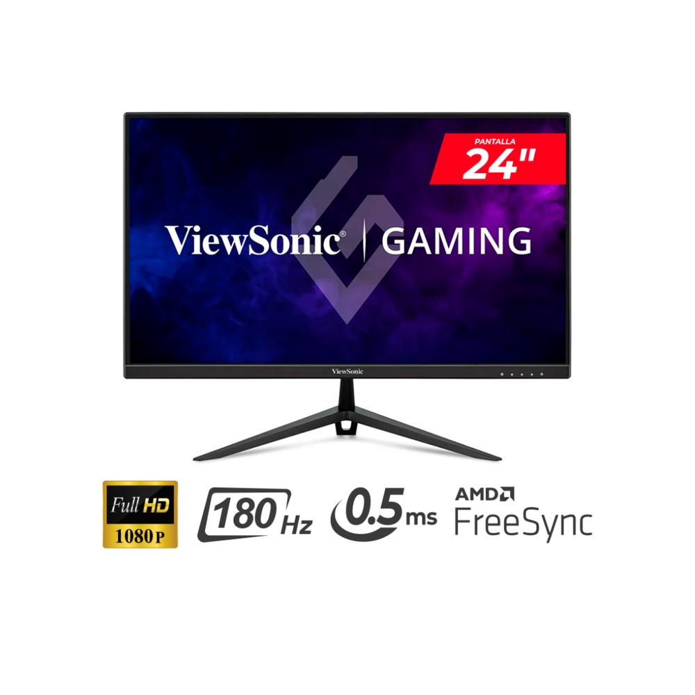 MONITOR GAMER VIEWSONIC VX2428A 24 Full HD IPS 180Hz 0.5ms HDMI DP AMD FreeSync