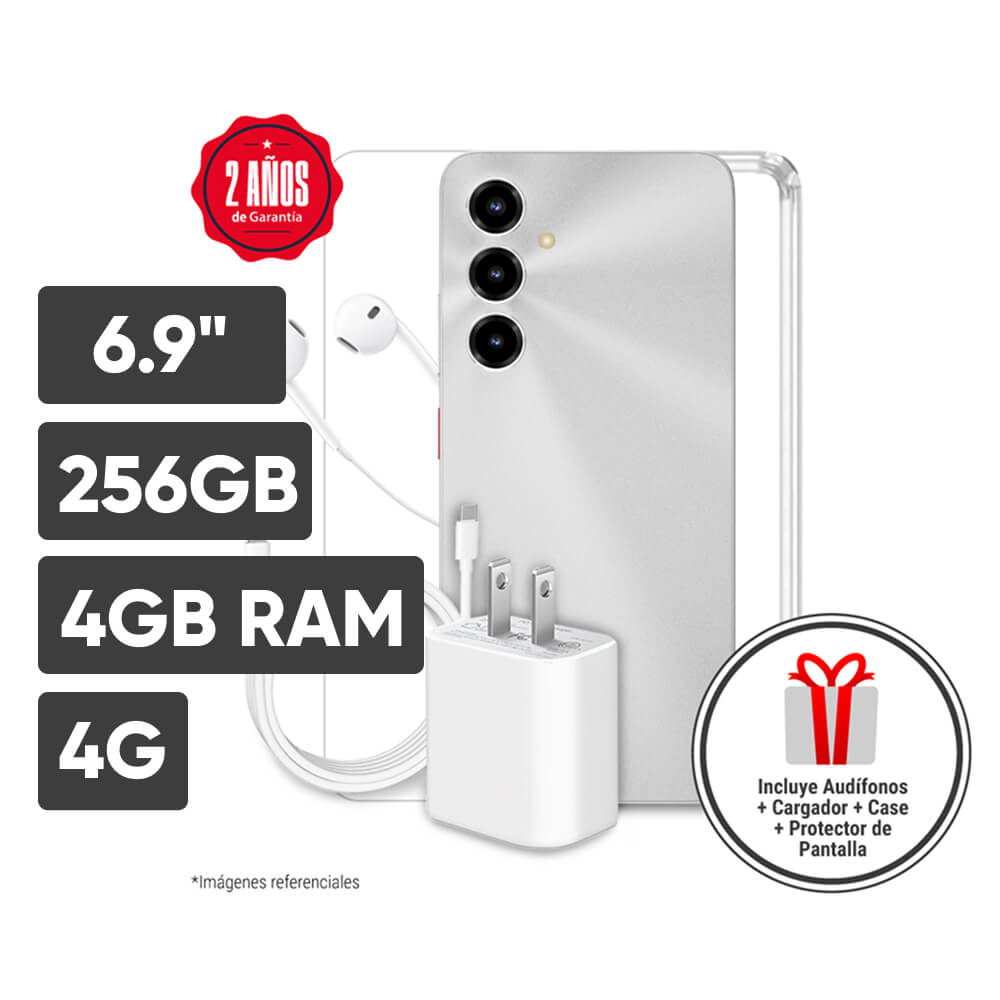 Smartphone ZTE V80 Max 6.9"" 4GB 256GB 50M+2M+0.08M Stellar Silver