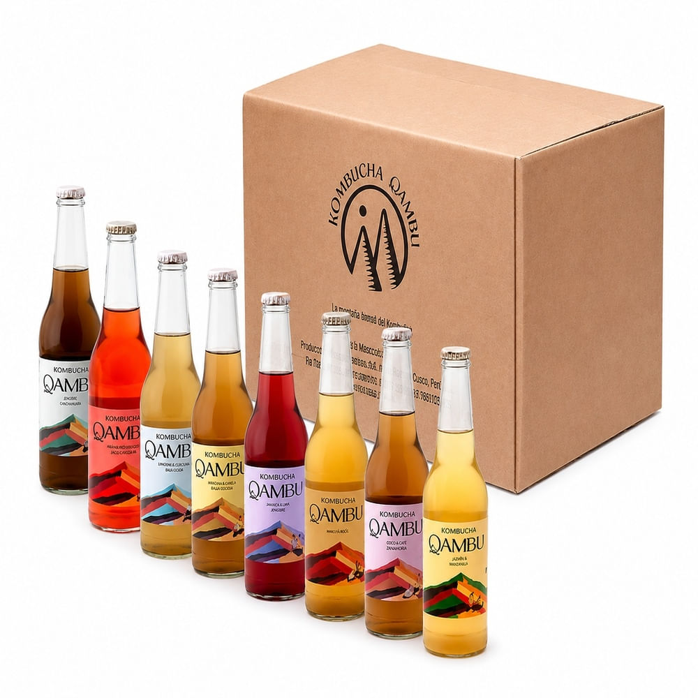 CAJA x15un - KOMBUCHA MIXTO BT 350ML