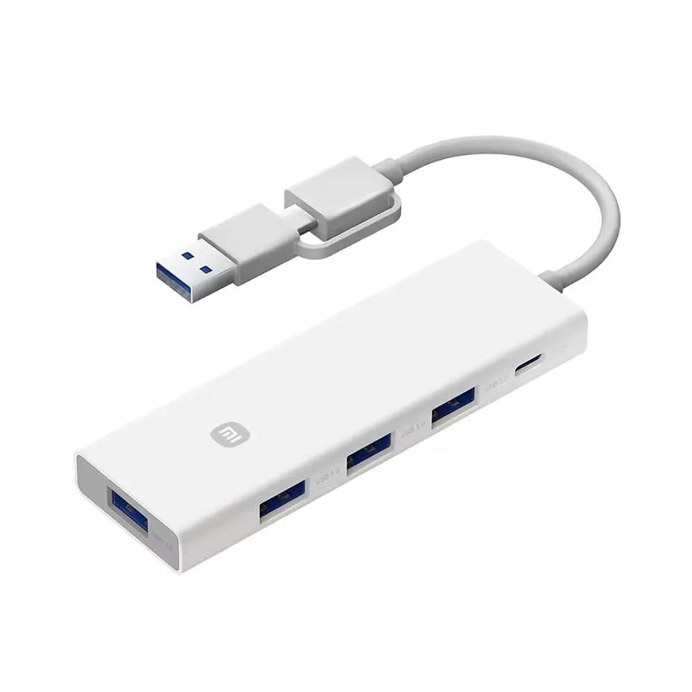 Adaptador Hub Xiaomi USB Tipo C 4 en 1 con Dual USB 3.0