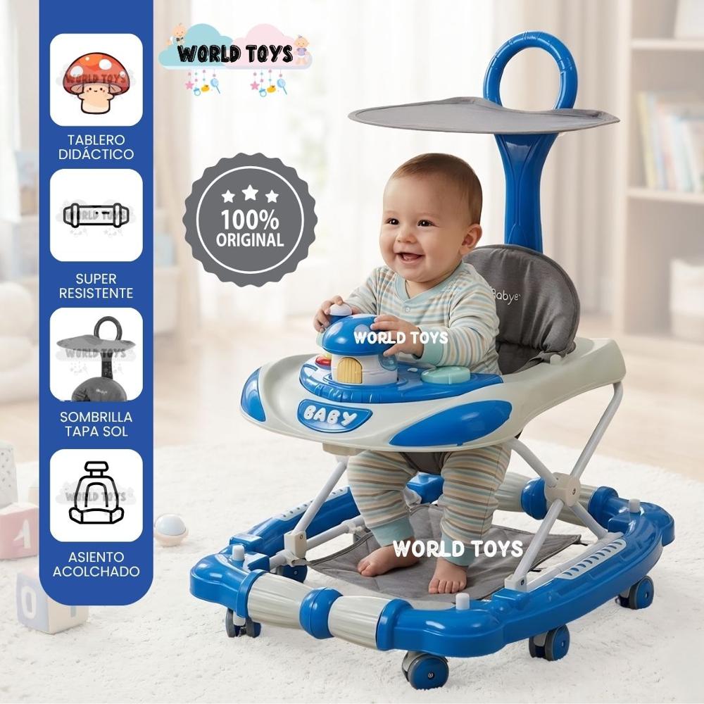 Andador con Tablero Didáctico DONO Edición Limitada Blue