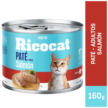 Comida Para Gatos Ricocat Pate Sabor Salmon Lata 160g Plazavea Supermercado Comida Para Gatos Ricocat Pate Sabor Salmon Lata 160g Plazavea Supermercado