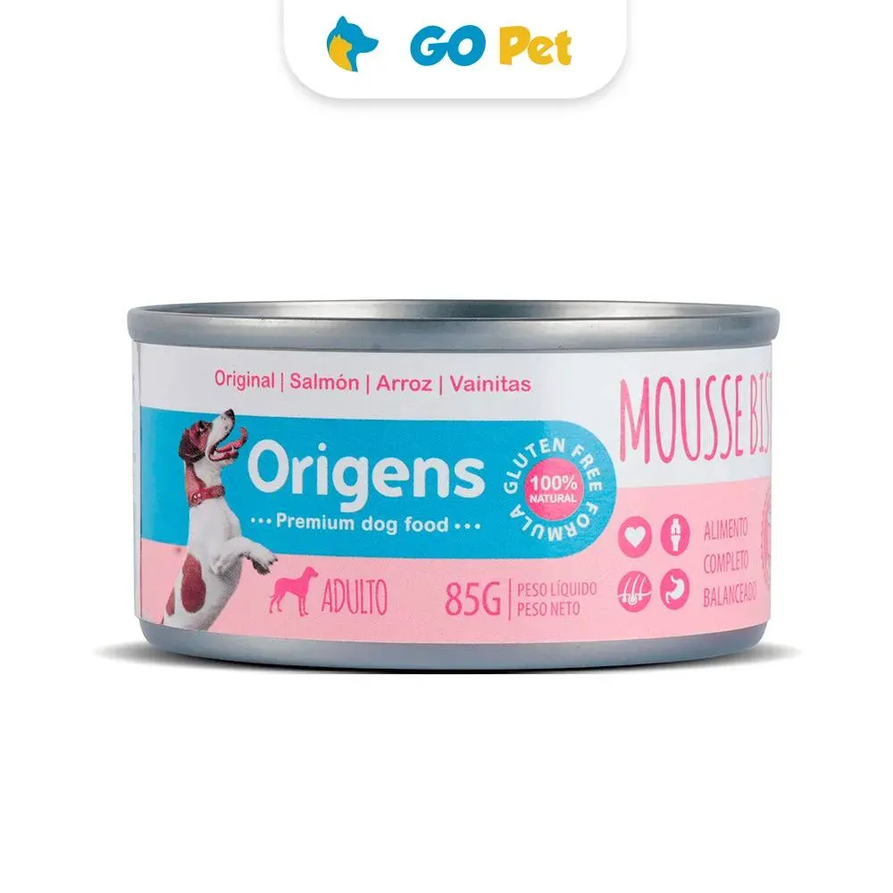 Origens Mousse Bistro Nikkei Salmón, Arroz y Vainitas Adulto 85 Gr - Adulto