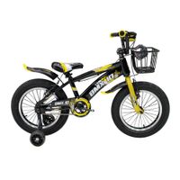 Bicicleta para Niños Modelo Espace con Luz Delantera Amarillo