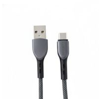 CABLE 6A TIPO USB-A  A USB-C 66W 1 MTS-GRIS