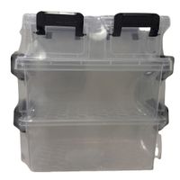 Set de Cajas Organizadoras VIVA HOME Transparente 4un