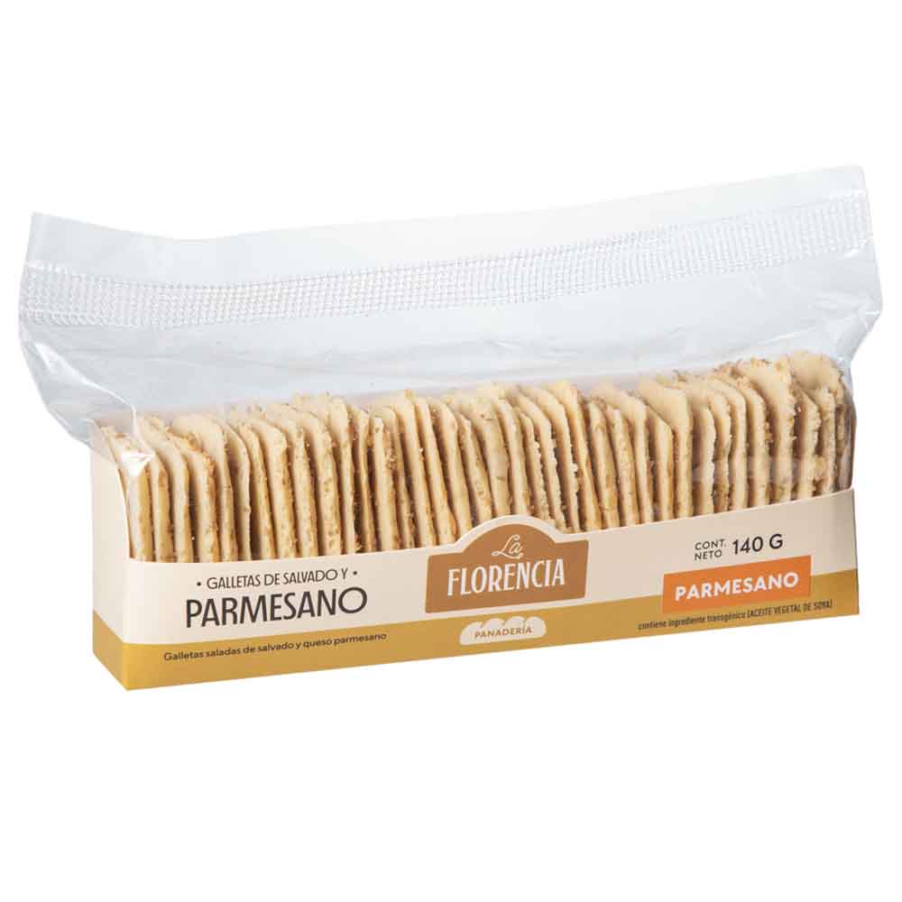 Galletas con Queso Parmesano LA FLORENCIA Caja 140g