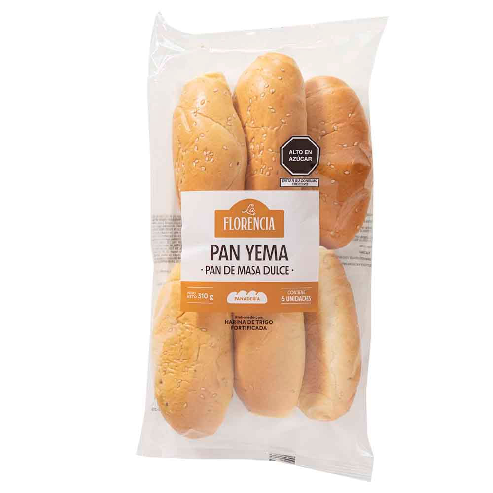 Pan de Yema LA FLORENCIA Bolsa 6un