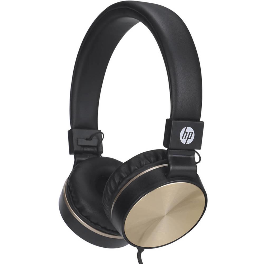 Audífono Estéreo HP Plegable con Microfono y Cable DHH-1206-BK Negro