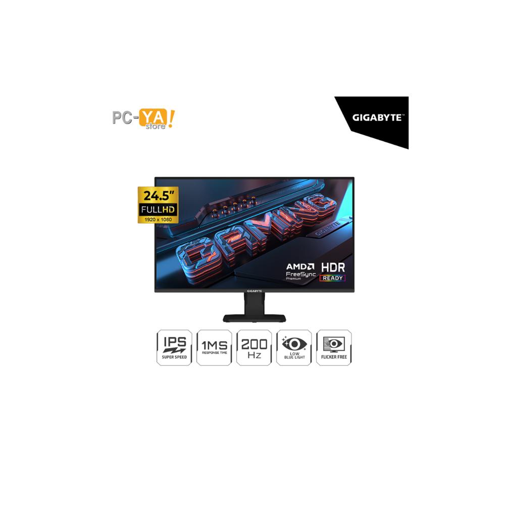MONITOR GIGABYTE  GS25F2 24.5 IPS 1920 X 1080 1MS 200HZ HDMI DP