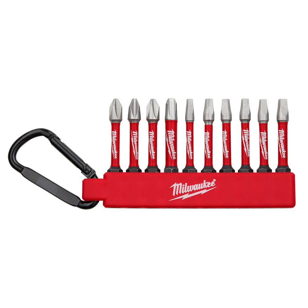 JUEGO DE PUNTAS DE DESTORNILLADOR SHOCKWAVE PH SQ 48-32-4092 MILWAUKEE
