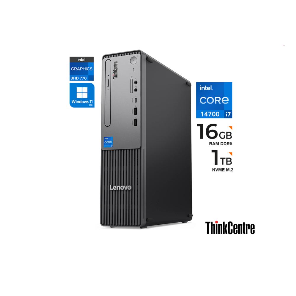 PC Lenovo ThinkCentre Neo 50S Gen 5 Core i7-14700 20 núcleos 16GB DDR5 SSD de 1TB DVD W11PRO