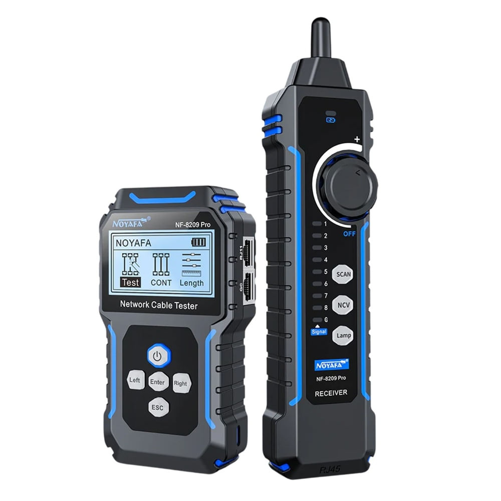 Tester de red y rastreador comprobador- NOYAFA NF-8209 Pro