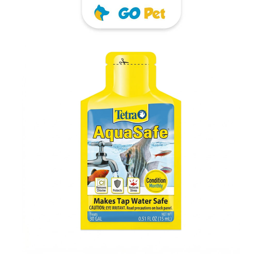 Tetra Aqua Safe Sachet 14.45 g - Tratamiento de Agua para Acuarios
