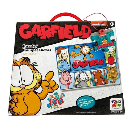 Rompecabezas 100 Piezas - Garfield - Perú Multicolor