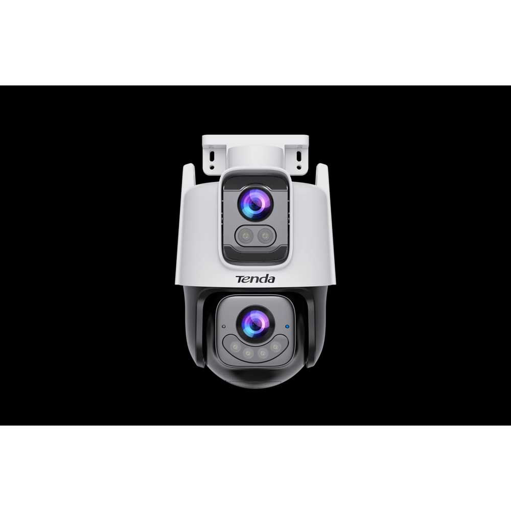 CAMARA DE SEGURIDAD TENDA CH9-WCA DUAL LENS 2K 6 MP WIFI 6 NEGRO