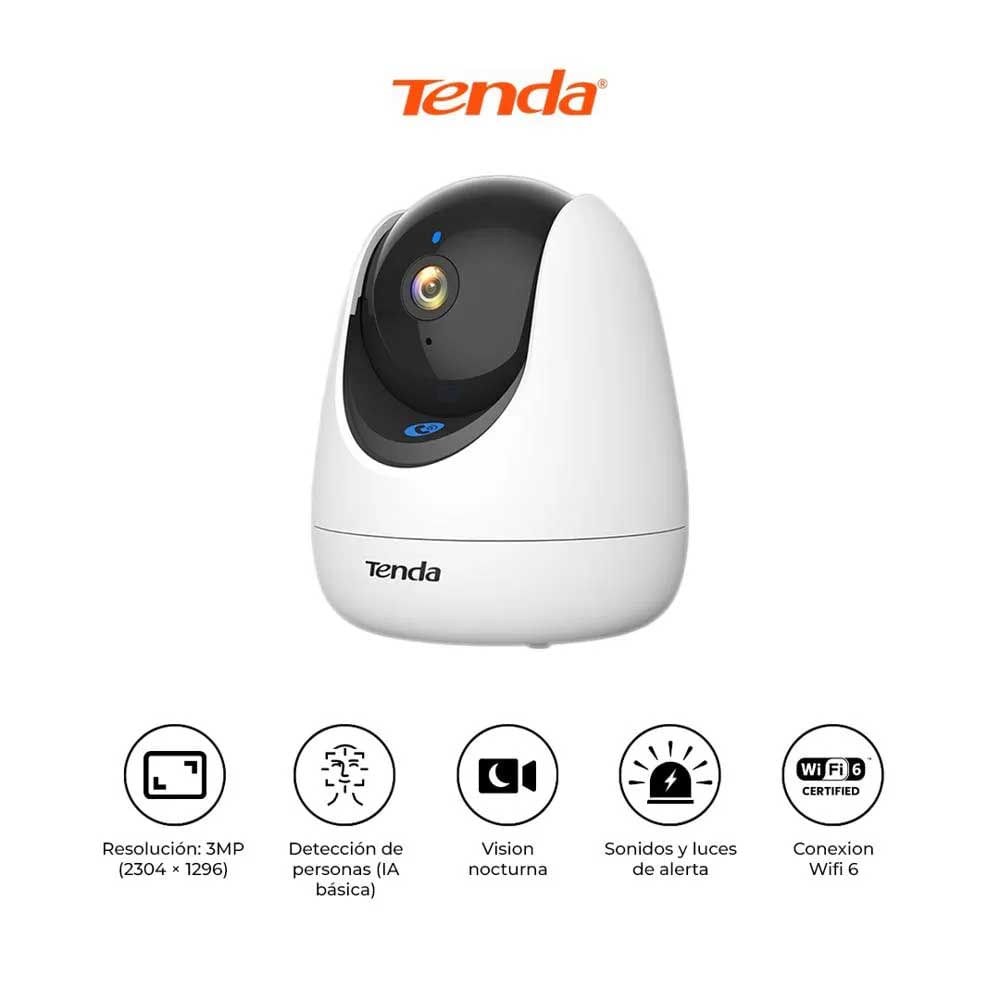 CAMARA DE SEGURIDAD TENDA CP7 5MP 360