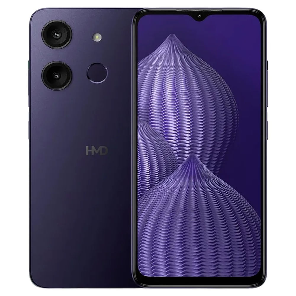 Celular HMD Aura 128GB ROM + 4GB RAM - Dual Sim - Negro