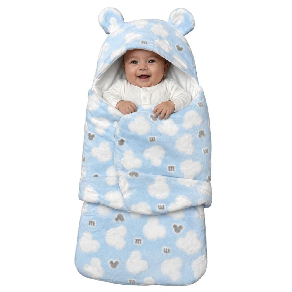 SACO DE DORMIR CON DISEÑO - CELESTE
