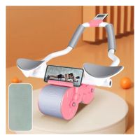 Rueda Para Ejercicios Abdomen y Gluteos Rosado