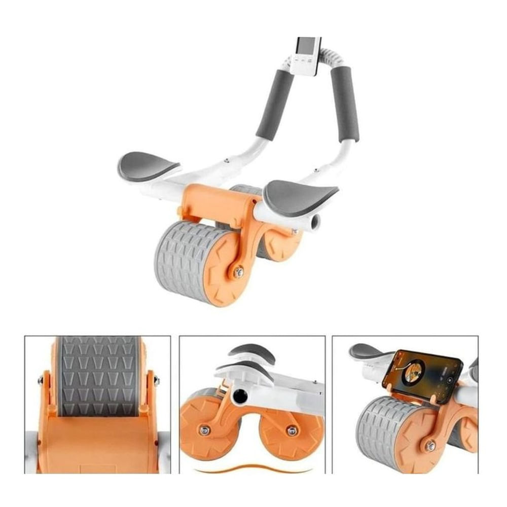 Rueda para Ejercicios abdomen y Gluteos Naranja