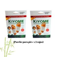KIYOME Parches Desintoxicante para Pies caja de x 2 unidades
