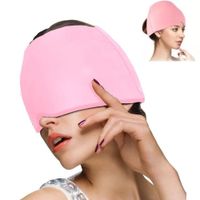Gorro De Gel Anti Migraña - Rosado